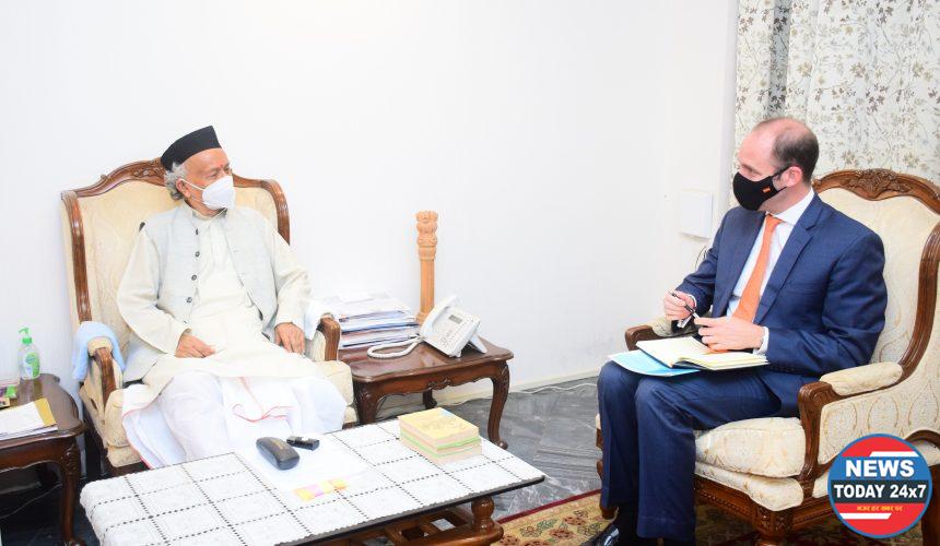 Spanish Ambassador to India calls on Governor Koshyari; calls for enhancing educational, cultural and tourism cooperation