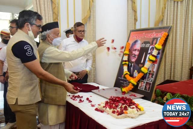 Governor Koshyari pays rich tributes to General Bipin Rawat at Condolence Meet