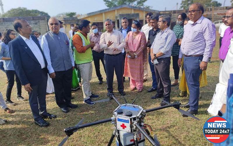 ड्रोनद्वारे लस पुरवठा करण्याच्या नाविन्यपूर्ण उपक्रमाला सुरुवात  कोविड लसीकरणास गती मिळेल  – अपर मुख्य सचिव डॉ.प्रदिप व्यास