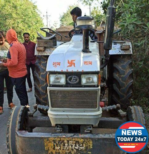 सोनेगाव राजा येथे अवैध वाळू वाहतुकदारावर महसूल प्रशासनाची कार्यवाही