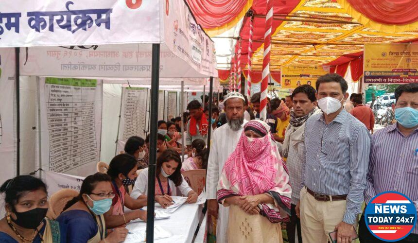 कामठी च्या ग्रामीण रुग्णलयात आयोजित दिव्यांगत्व प्रमाणपत्र आणि वैश्विक ओळखपत्र विशेष शिबिराला उत्स्फूर्त प्रतिसाद