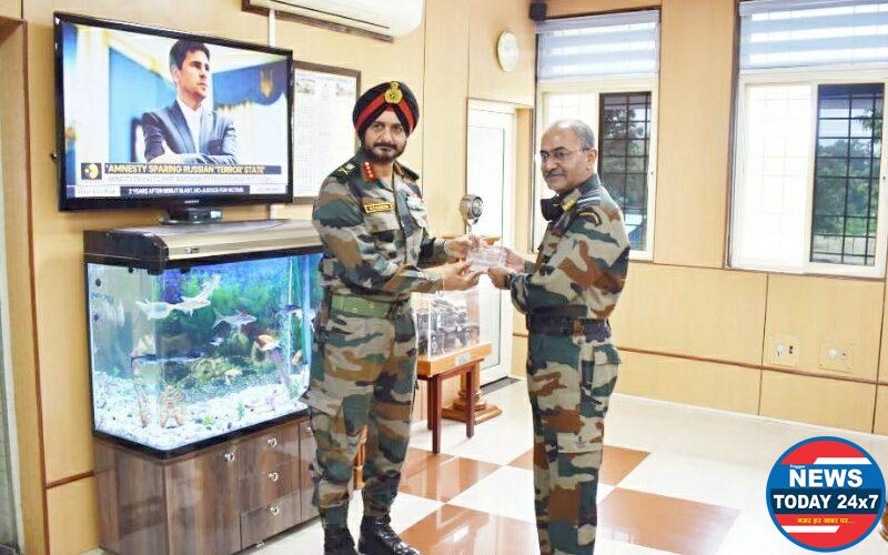 VISIT OF LIEUTENANT GENERAL HS KAHLON, SM, GOC, MAHARASHTRA GUJARAT & GOA AREA TO ARMY ESTABLISHMENTS IN NAGPUR & KAMPTEE..