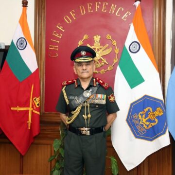 जनरल अनिल चौहान ने चीफ ऑफ डिफेंस स्टाफ का पदभार संभाला.