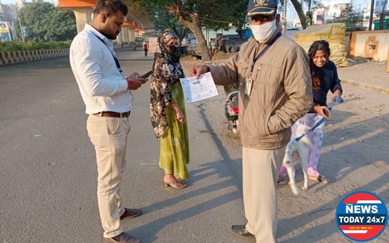 सार्वजनिक ठिकाणी अस्वच्छता पसरविणा-या 135 प्रकरणांची नोंद , उपद्रव शोध पथकाची धडक कारवाई