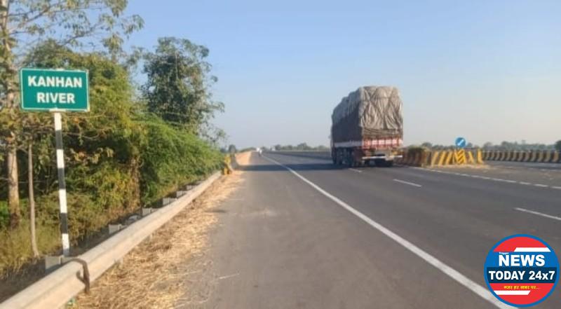 खंडाळा शिवार कन्हान नदी पुला जवळ अज्ञात वाहनाच्या धडकेत इसमाचा मृत्यु