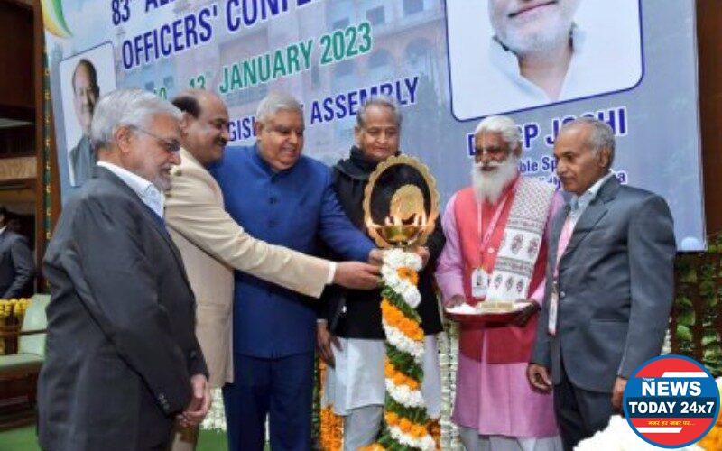 Vice President inaugurates 83rd Conference of All India Presiding Officers’ in Jaipur