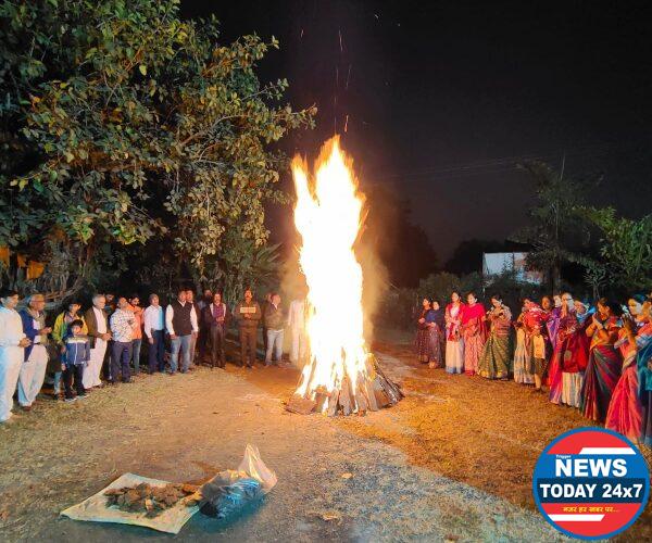 दक्षिण भारतीय समुदाय ने मनाया सामुहिक बोगी उत्सव