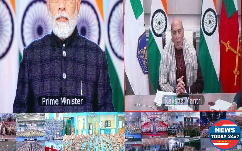 Prime Minister Narendra Modi addresses first batch of Agniveers through video conferencing; Congratulates them on being the pioneers of path-breaking AGNIPATH scheme