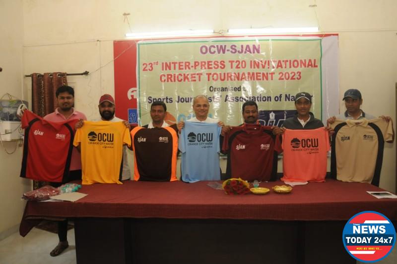 OCW-SJAN 23rd Inter-Press Invitational T20 Cricket Tournament to begin on Monday – Lokmat to start campaign today           