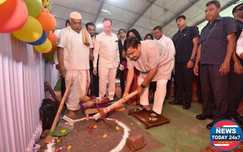 Union Minister Nitin Gadkari lays Foundation Stone of the world’s largest and unique Divyang Park – Anubhuti Inclusive Park in Nagpur, Maharashtra.