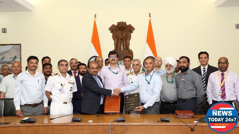 Aatmanirbhar Bharat: MoD signs Rs 19,600 crore contracts with Indian shipyards for acquisition of 11 Next Generation Offshore Patrol Vessels & six Next Generation Missile Vessels for Indian Navy