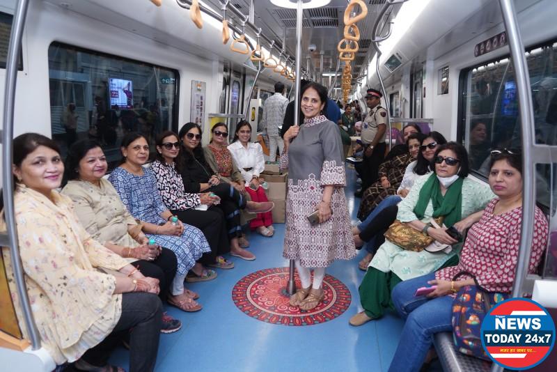 VED organizes Metro Yatra for members, entrepreneurs, city moguls