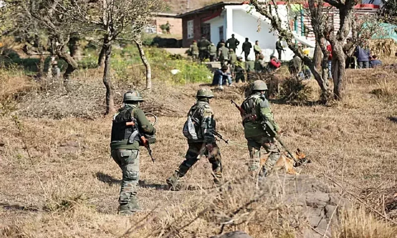 राजौरी मुठभेड़: सर्च ऑपरेशन के दौरान IED ब्लास्ट, 5 जवान शहीद, 2 घायल