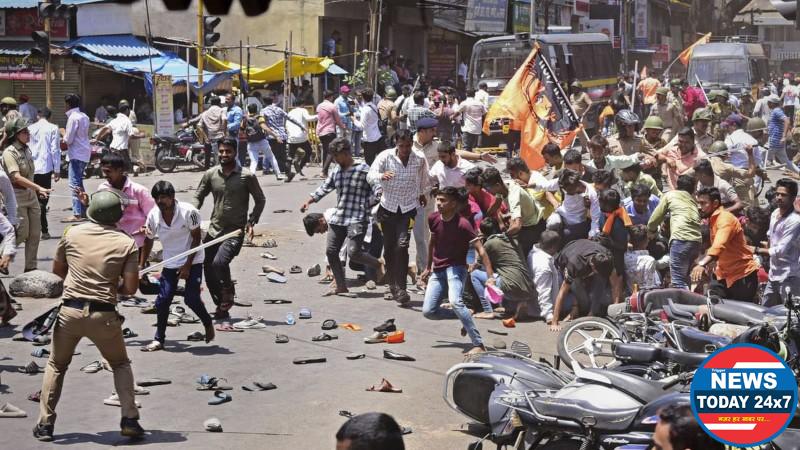 औरंगजेब पर आर-पार, कोल्हापुर बंद, हिंदूवादी संगठनों पर लाठीचार्ज