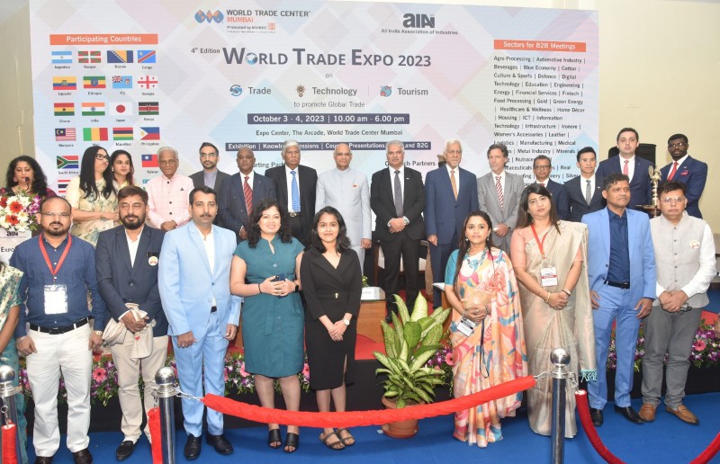 विविध देशांचा ‘वर्ल्ड ट्रेड एक्स्पो’ मध्ये सहभाग, राज्यपालांच्या हस्ते मुंबईत जागतिक व्यापार प्रदर्शनाचे उदघाटन