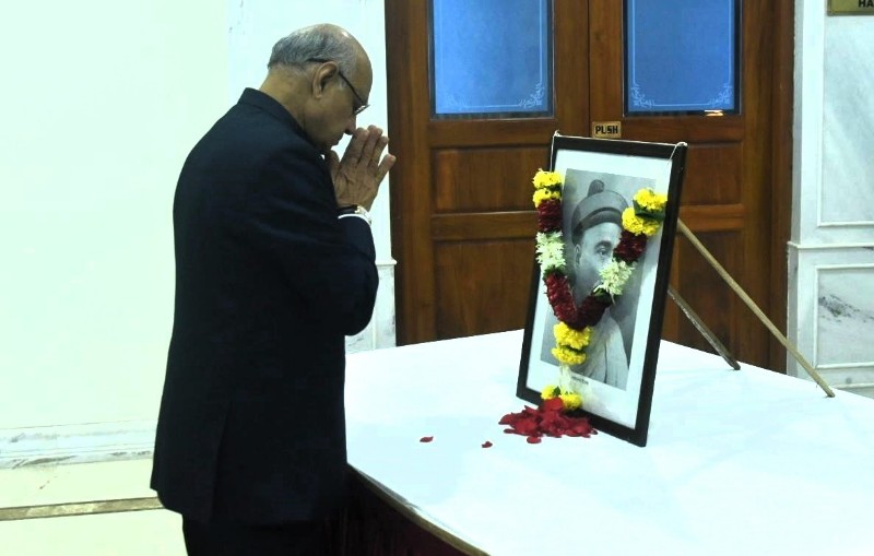 Maharashtra Governor pays tributes to Lokmanya Tilak on 168th birth anniversary
