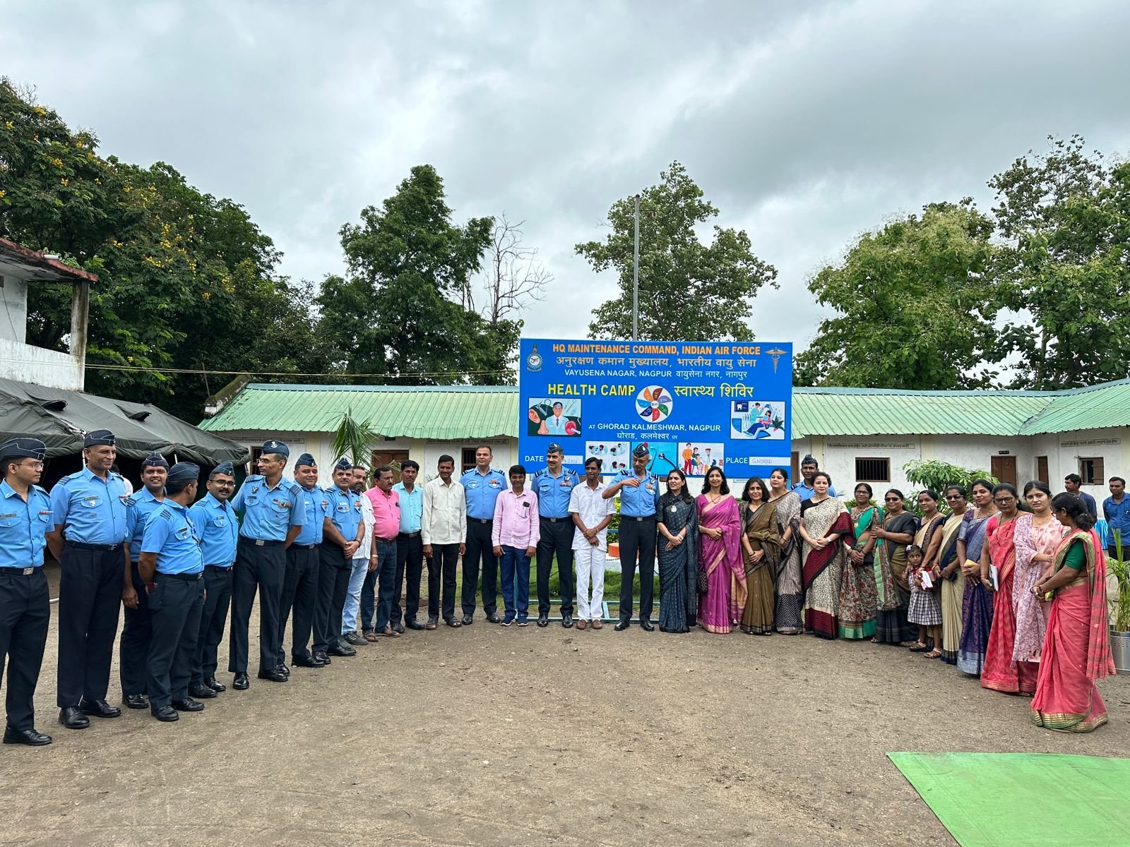 MEDICAL CAMP ORGANISED AT GHORAD VILLAGE BY HQ MAINTENANCE COMMAND NAGPUR