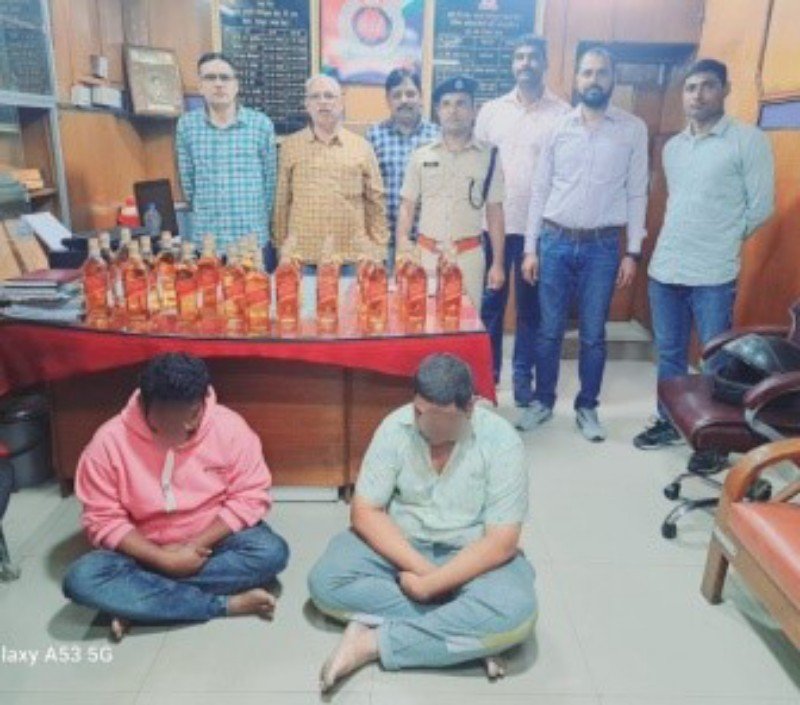 RPF and CIB Foil Major Liquor Smuggling Operation at Nagpur Railway Station